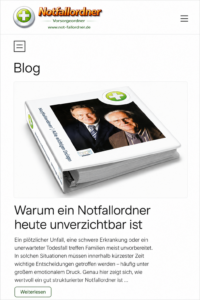 Notfall kann jeden treffen: Warum eine Vorsorgevollmacht und ein Notfallordner unverzichtbar sind
